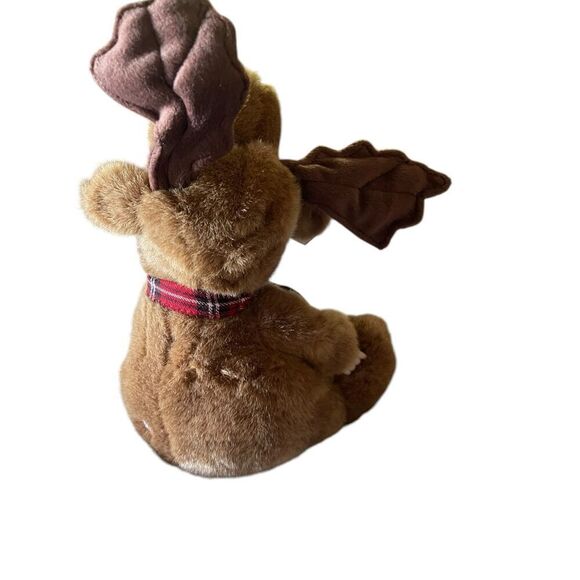 New Geppeddo Cuddle Kids 2001 Morris Moose Plush Porcelain Doll 9″ - Picture 3 of 11